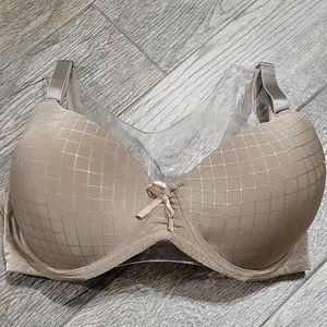 Amorarma 44DD Taupe underwire bra